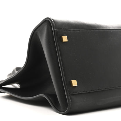Saint Laurent Calfskin Medium Manhattan Shopper Tote Black 9 of 13