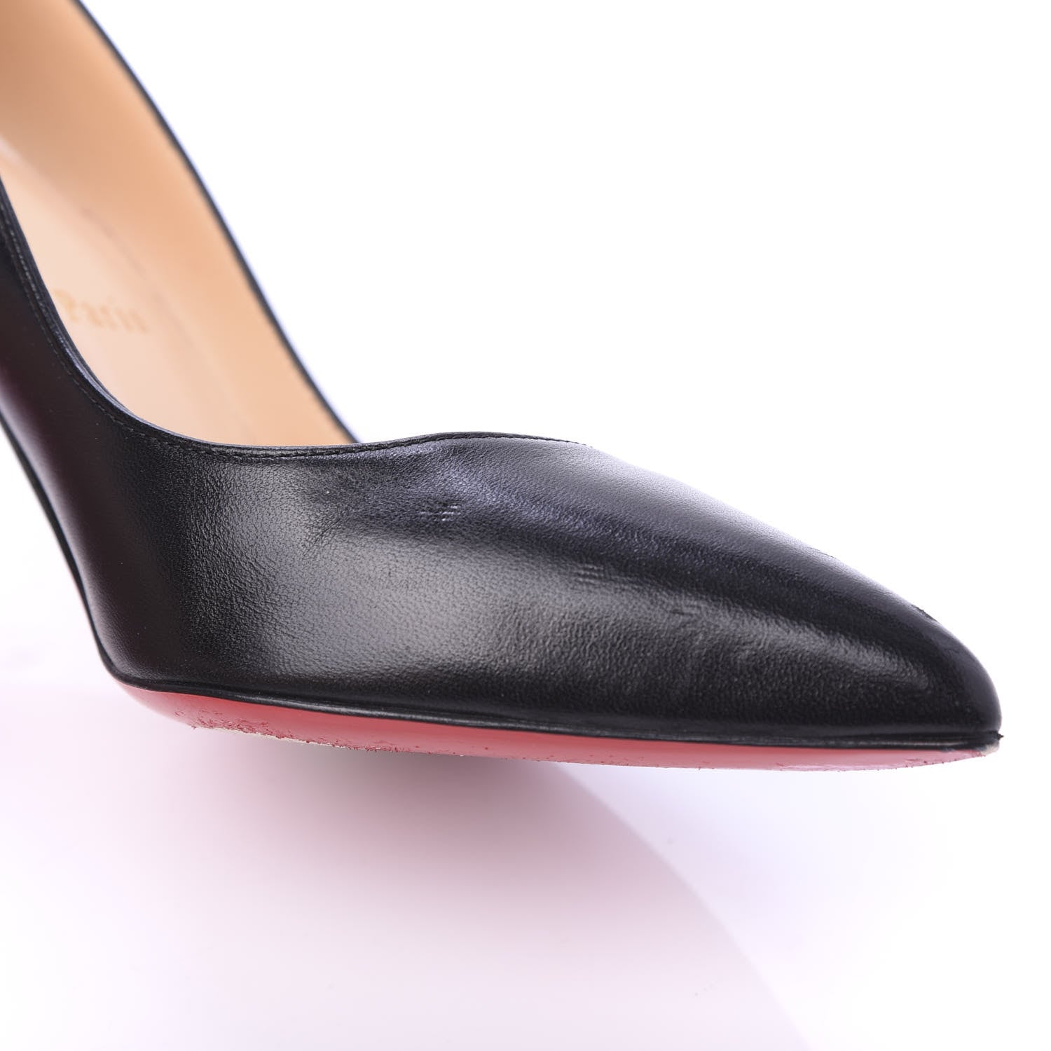 Christian Louboutin Shiny Nappa Pigalle 85 Pumps 37 Black 8 of 9