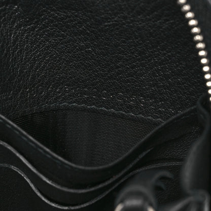 Balenciaga Calfskin Papier Belt Bag Black 6 of 9