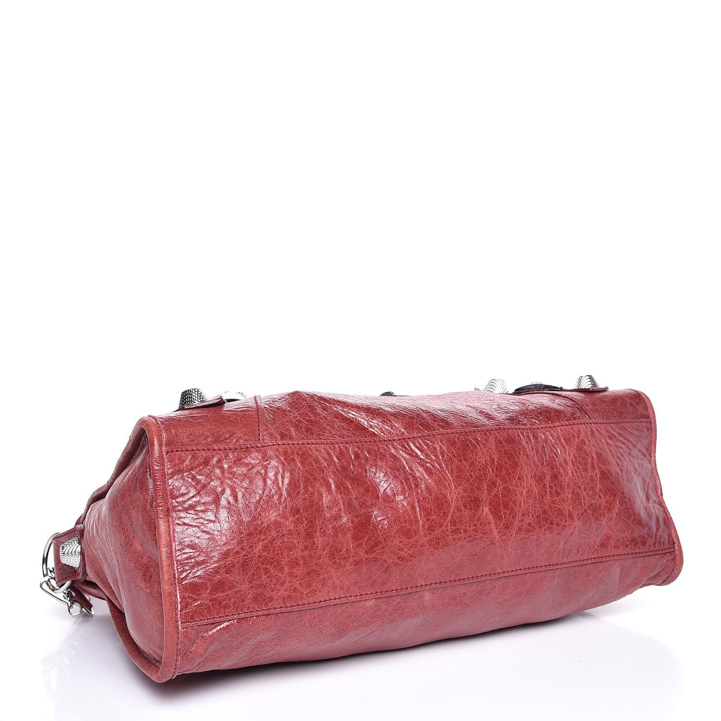 Agneau Giant 21 Silver Hardware City Pourpre