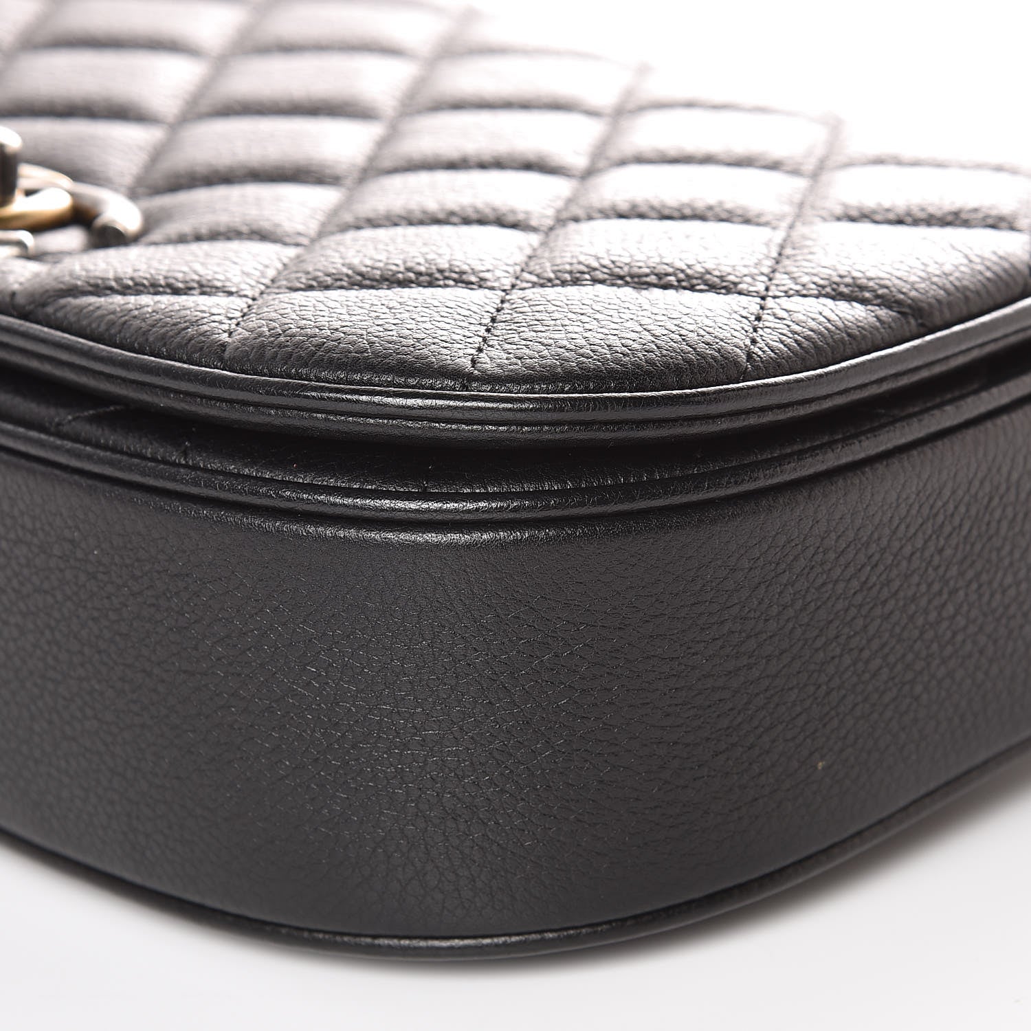 Chanel Calfskin Quilted Small Casual Pocket Messenger Flap Black 10 of 11