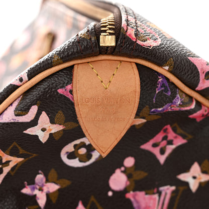 Louis Vuitton Watercolor Aquarelle Speedy 35 Brown 6 of 9