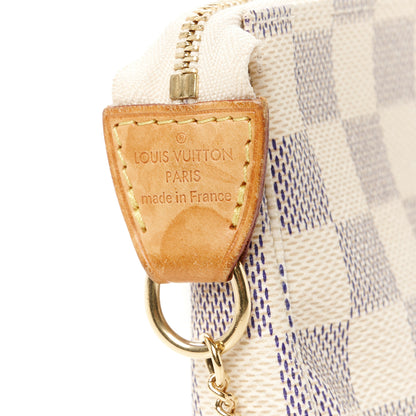 Louis Vuitton Damier Azur Mini Pochette Accessories 7 of 10