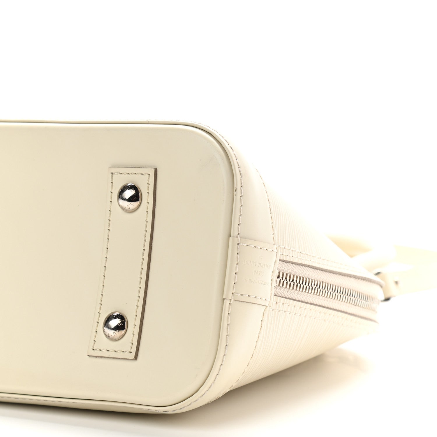 Louis Vuitton Epi Alma BB Ivory 10 of 11