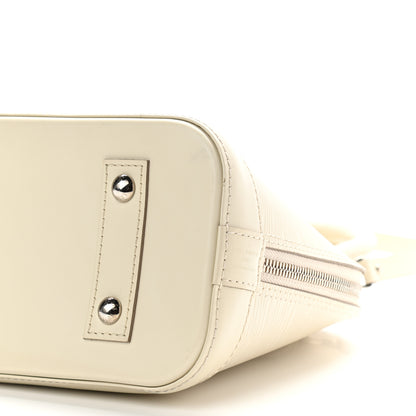 Louis Vuitton Epi Alma BB Ivory 10 of 11
