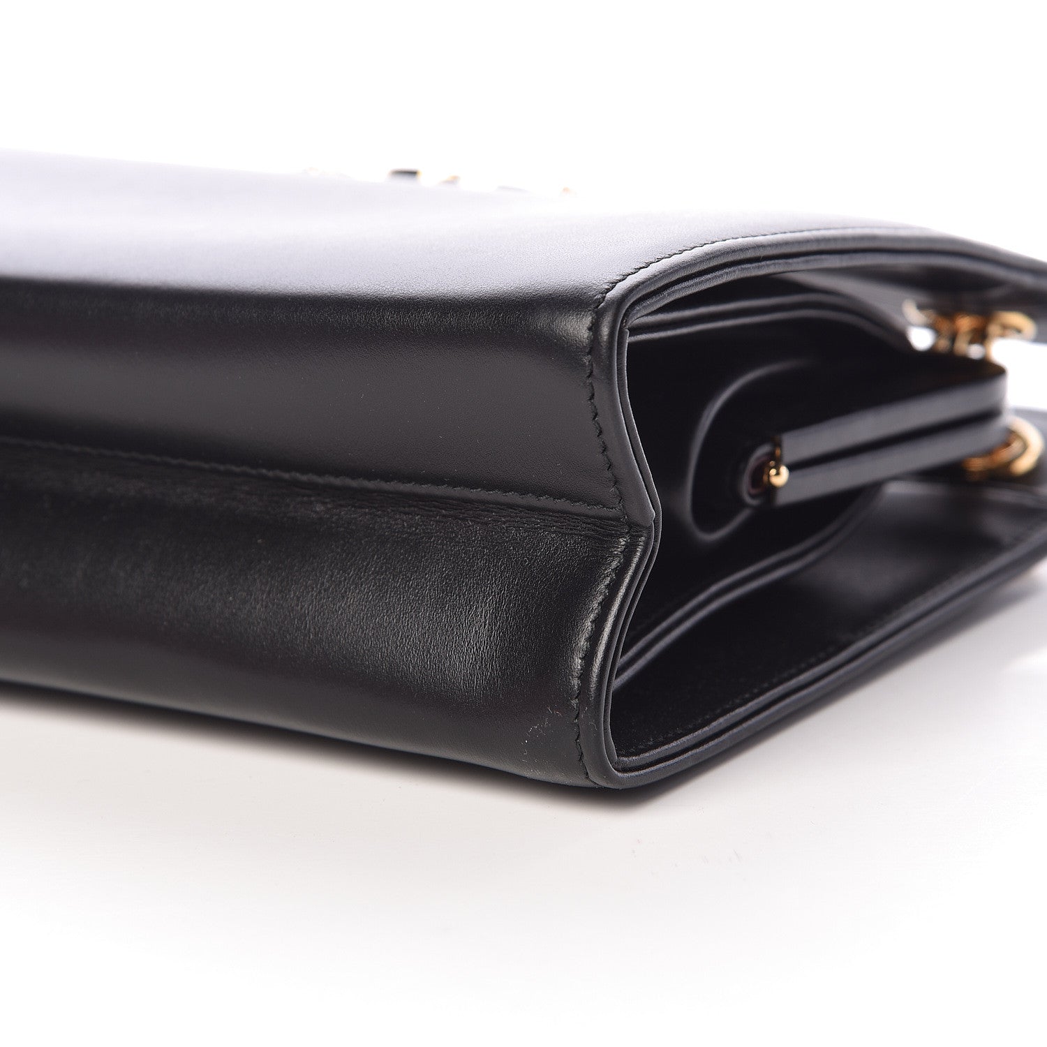 Gucci Calfskin Zumi Frame Crossbody Bag Black 10 of 11