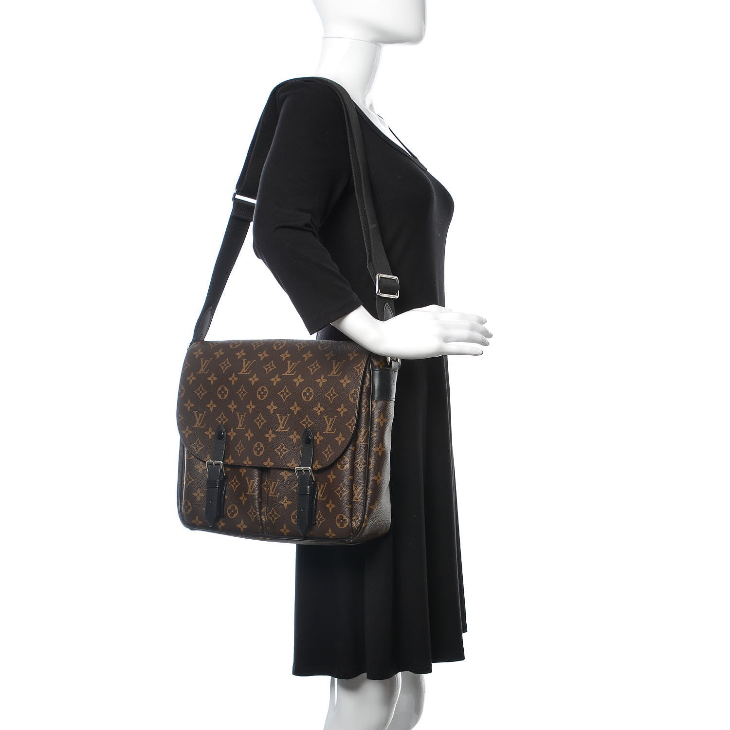 Louis Vuitton Monogram Macassar Christopher Messenger 2 of 10