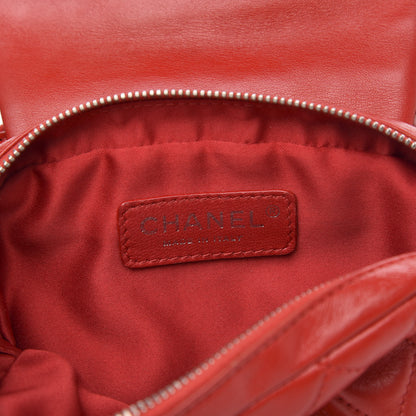 Chanel Lambskin Quilted WOC Mini Flap Red 7 of 16