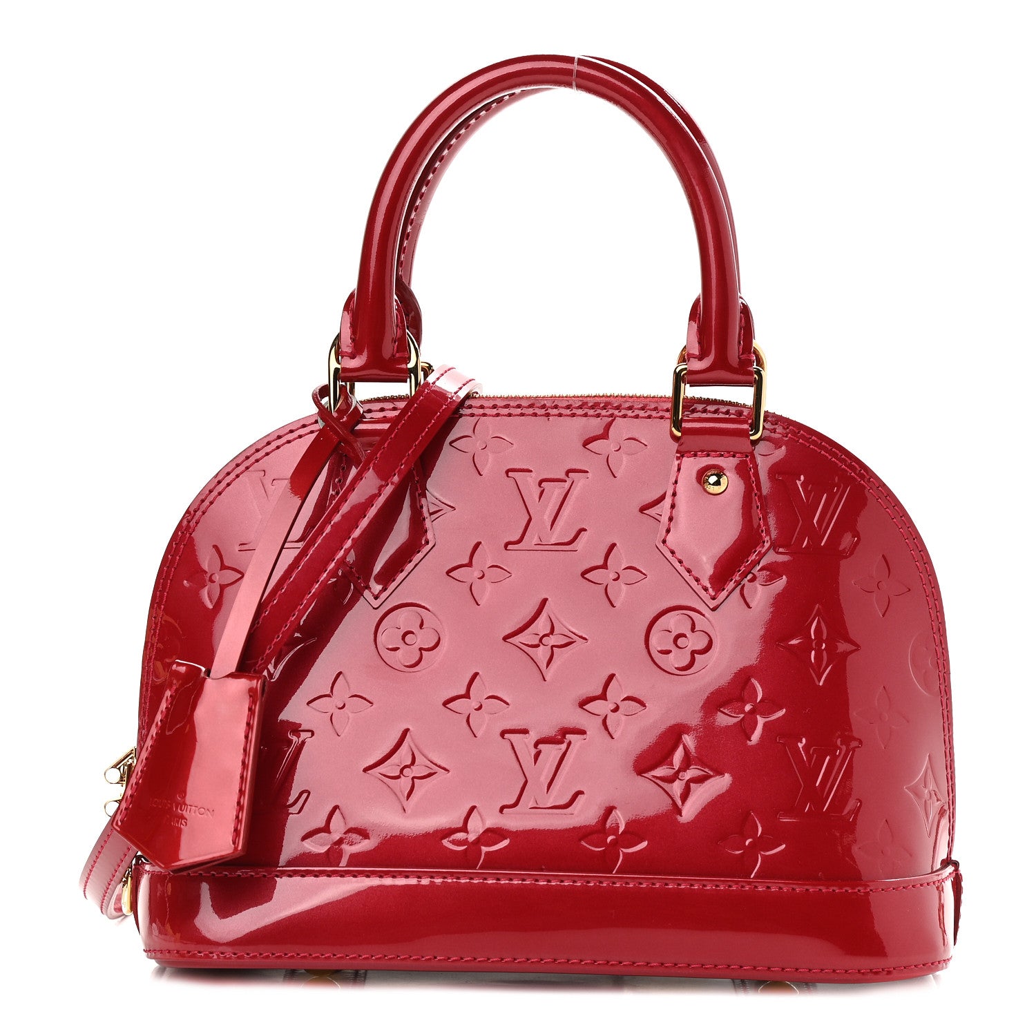 Louis Vuitton Vernis Alma BB Pomme D'Amour 1 of 8