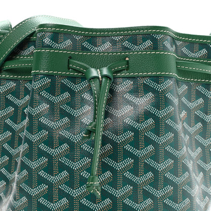 Goyard Goyardine Petit Flot Bucket Bag PM Green 8 of 10
