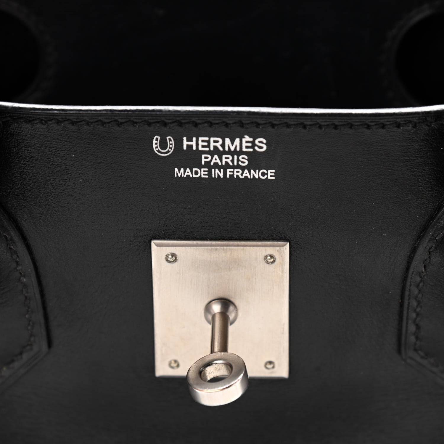 Hermes Box Horseshoe Birkin 35 Black 6 of 24