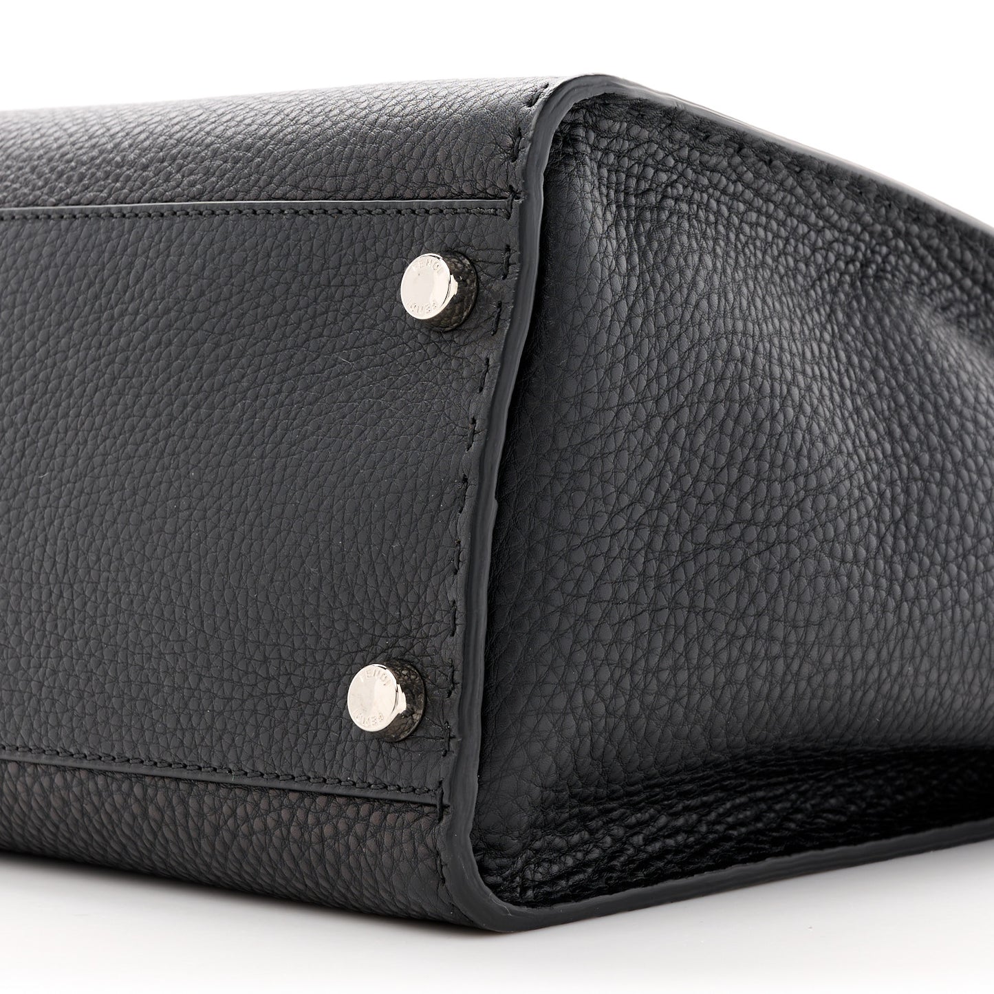 Cuoio Romano Selleria Monster Eyes Inlay Mens Large Peekaboo Iconic Essential Satchel Black Sunflower