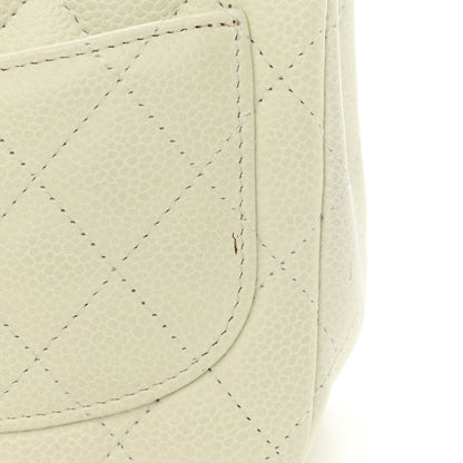 Chanel Caviar Quilted Mini Square Flap Dark White 11 of 12