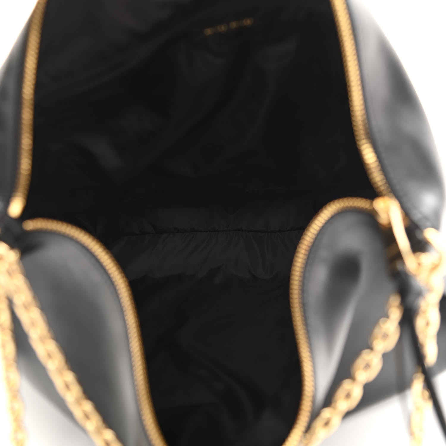 Miu Miu Soft Calf Softy Shoulder Bag Black 5 of 11