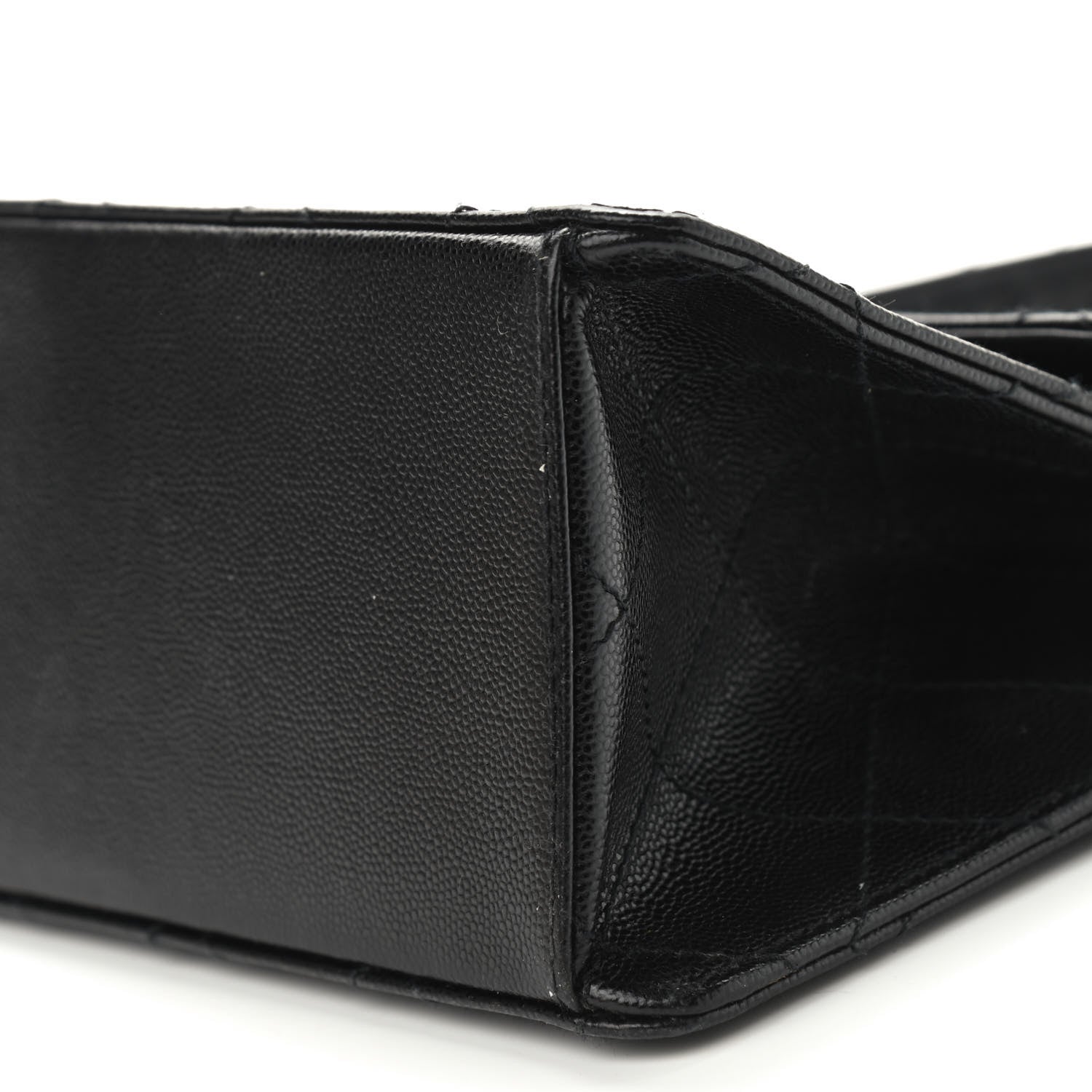 Chanel Caviar Flap Shoulder Bag Black 9 of 11