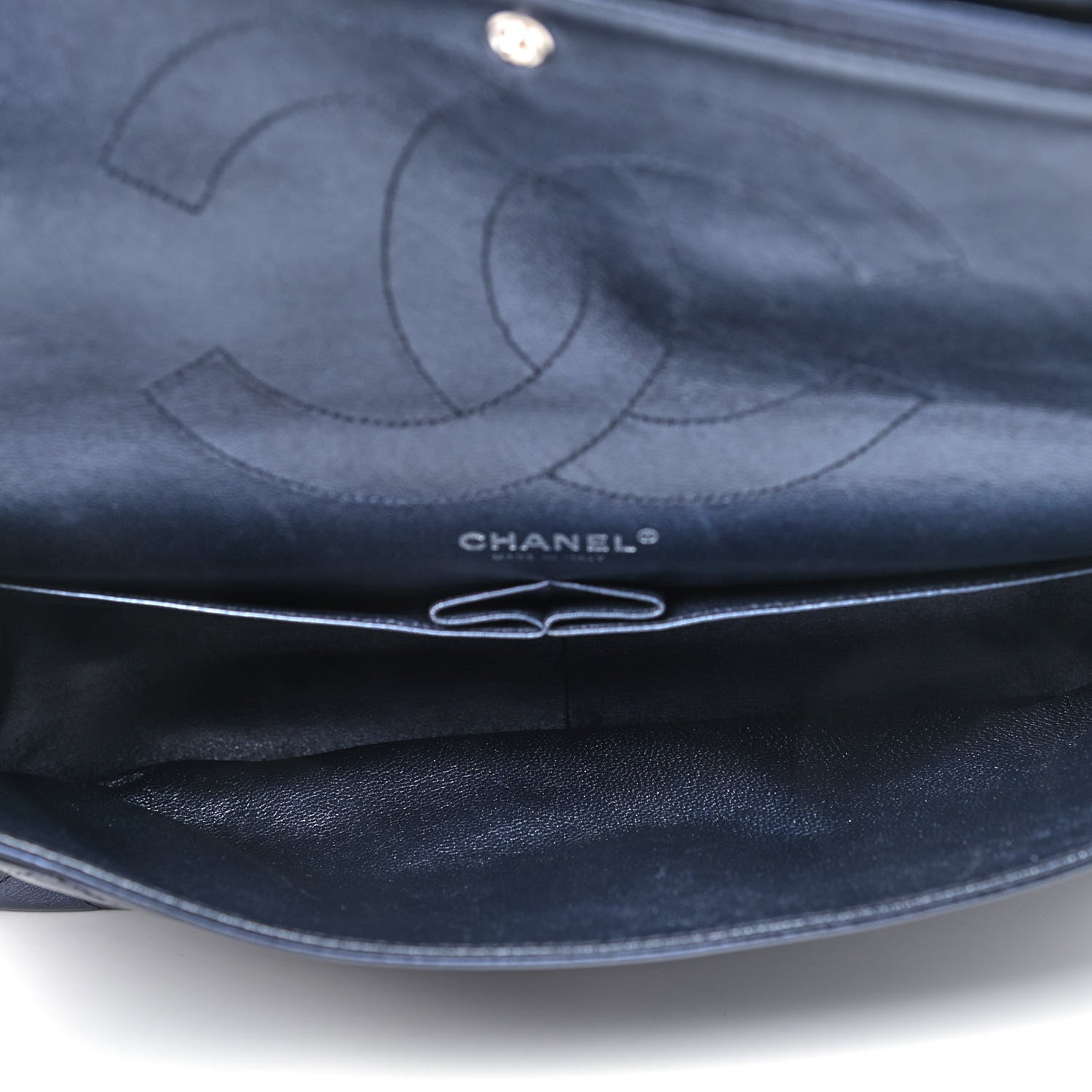 Chanel Metallic Aged Calfskin Quilted 2.55 Reissue 228 Flap Blue 4 of 8