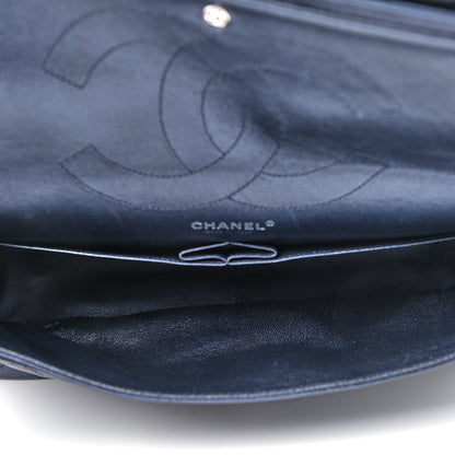 Chanel Metallic Aged Calfskin Quilted 2.55 Reissue 228 Flap Blue 4 of 8