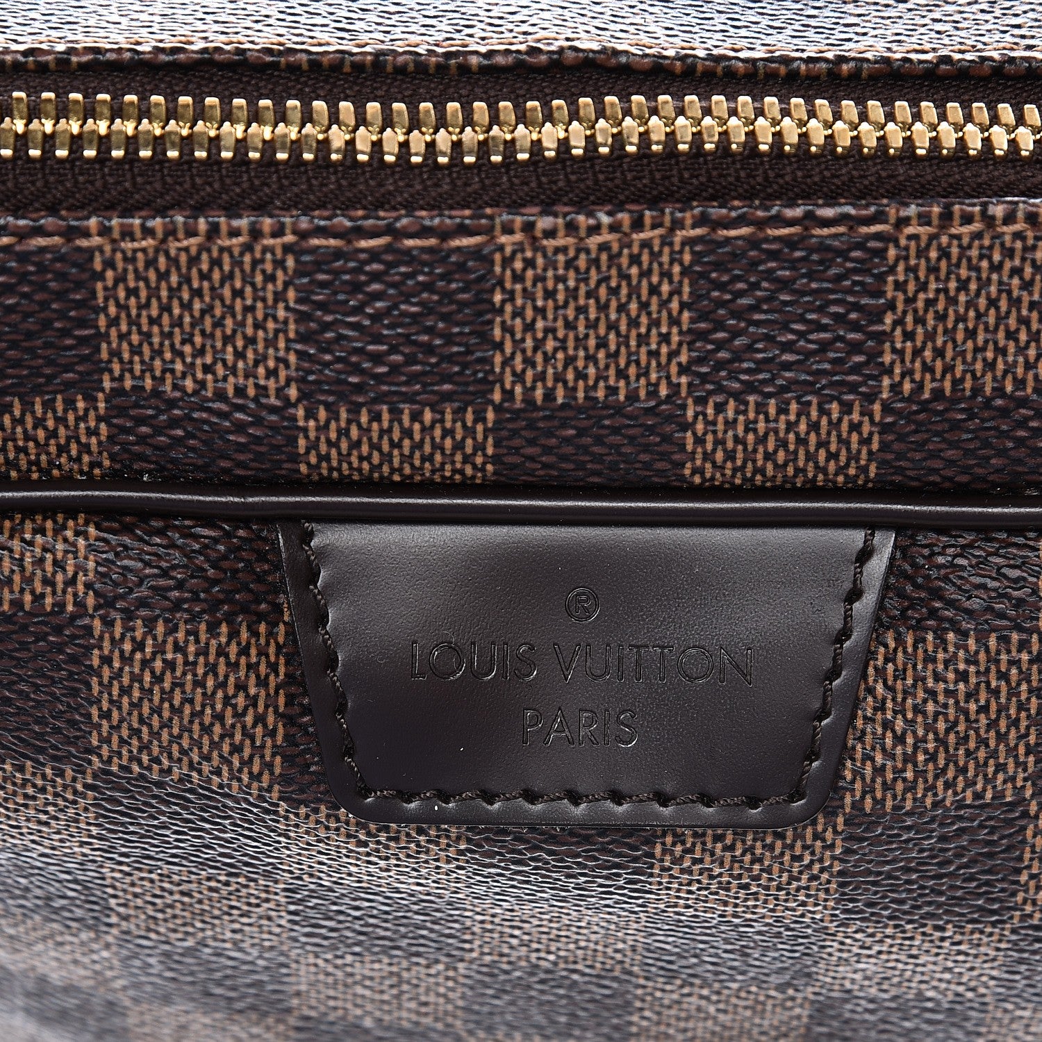 Louis Vuitton Damier Ebene Rivington GM 8 of 8