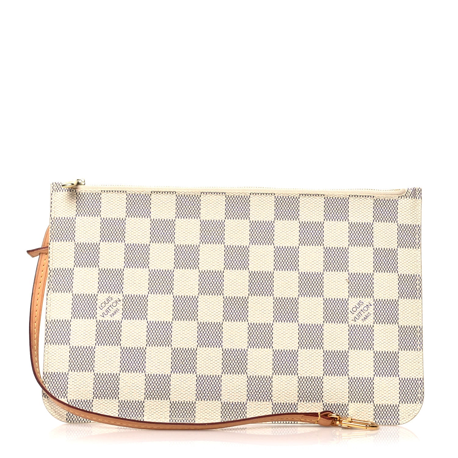 Louis Vuitton Damier Azur Neverfull MM GM Pochette 1 of 9