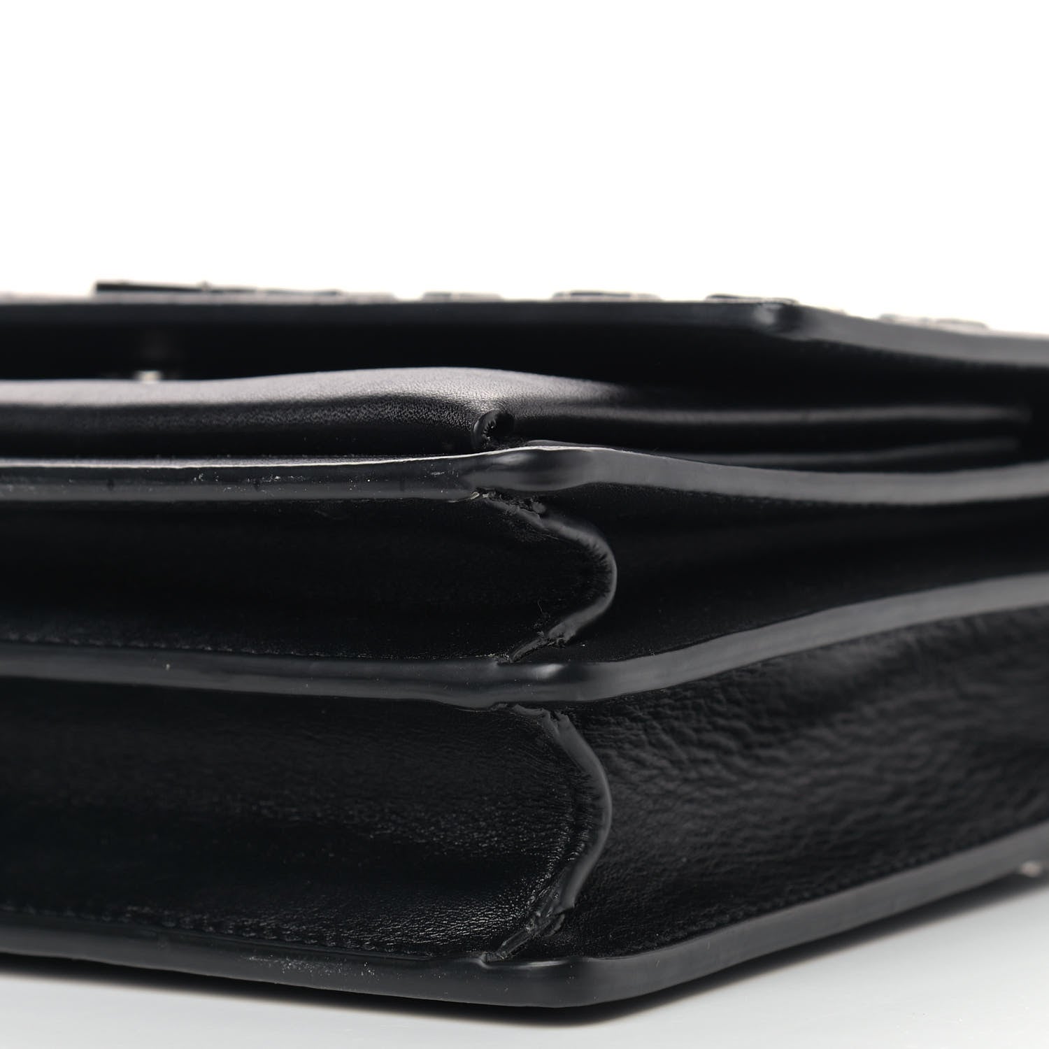 Saint Laurent Calfskin Stars and Hearts Medium Monogram Sunset Black 9 of 10