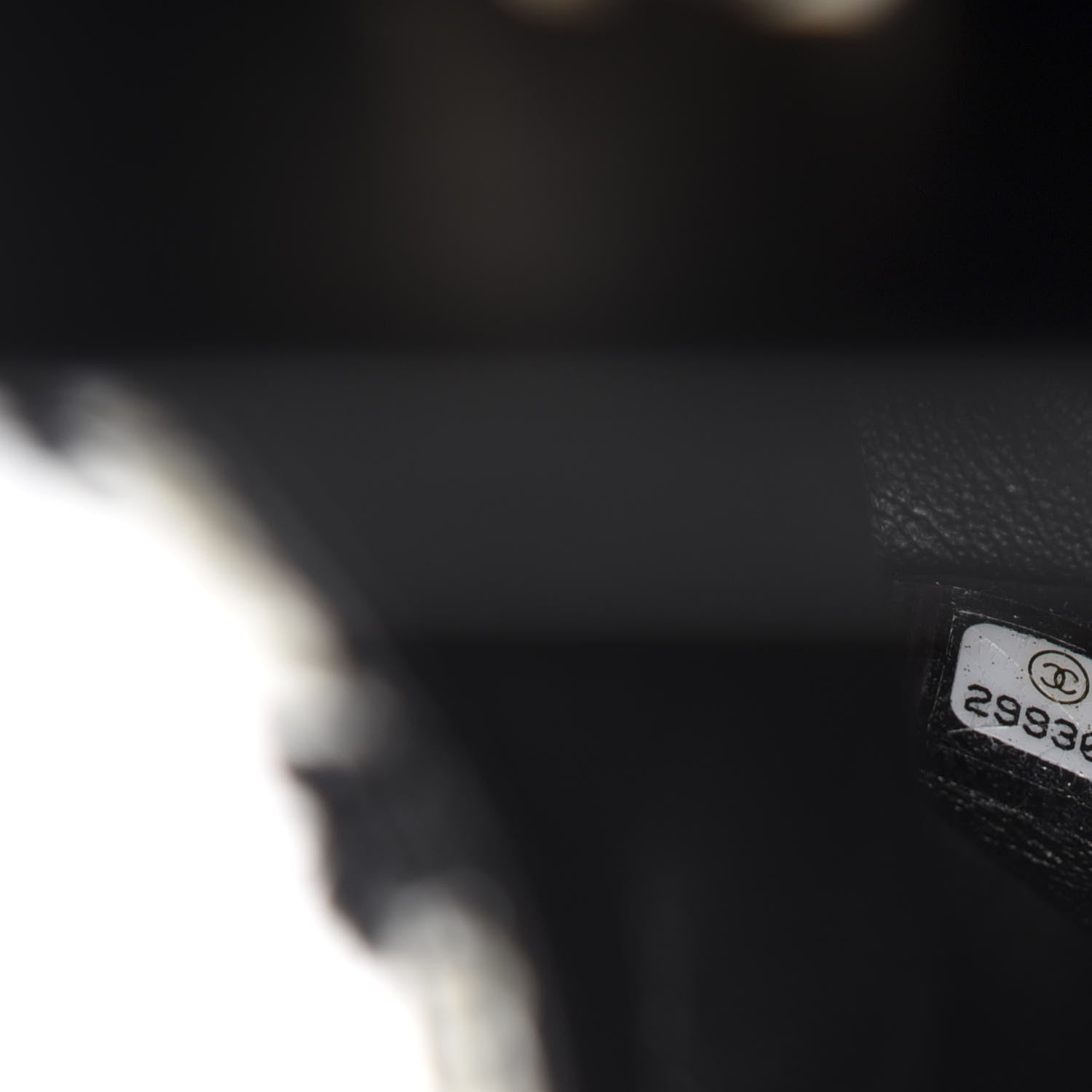 Chanel Tweed Quilted Medium Double Flap Black Ecru White 11 of 12