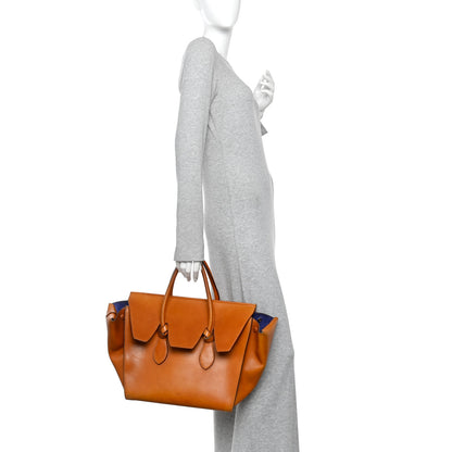 Celine Natural Calfskin Medium Tie Knot Tote Tan 2 of 20