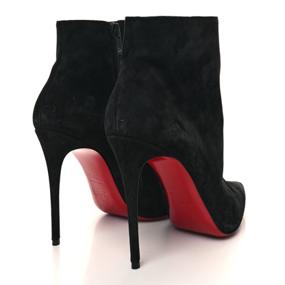 Christian Louboutin Suede So Kate Booty 100 Ankle Boots 38.5 Black 4 of 8