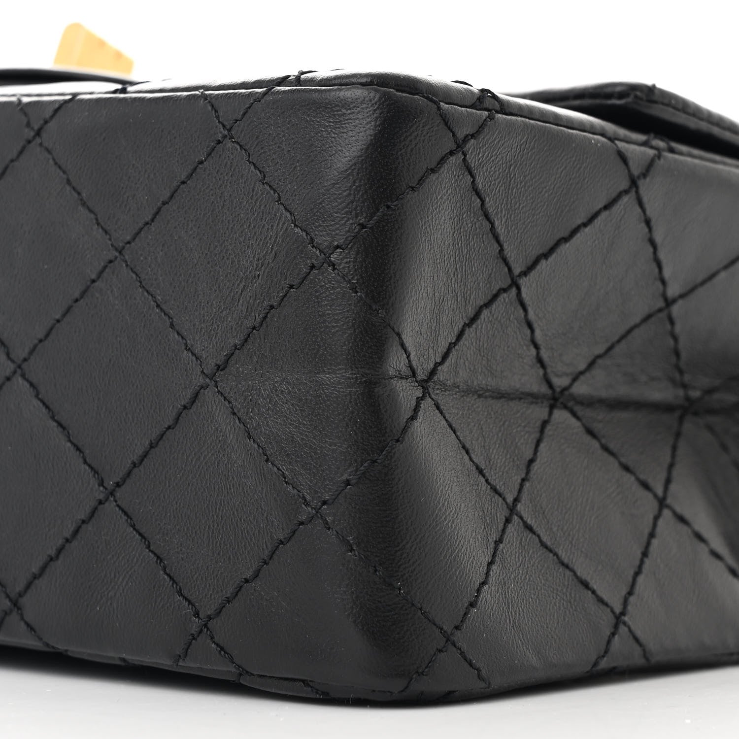 Chanel Aged Calfskin Quilted 2.55 Reissue Mini Flap Black 10 of 11