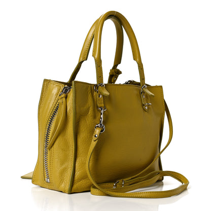 Balenciaga Veau Papier A4 Zip Around Tote Jaune Epi 2 of 11