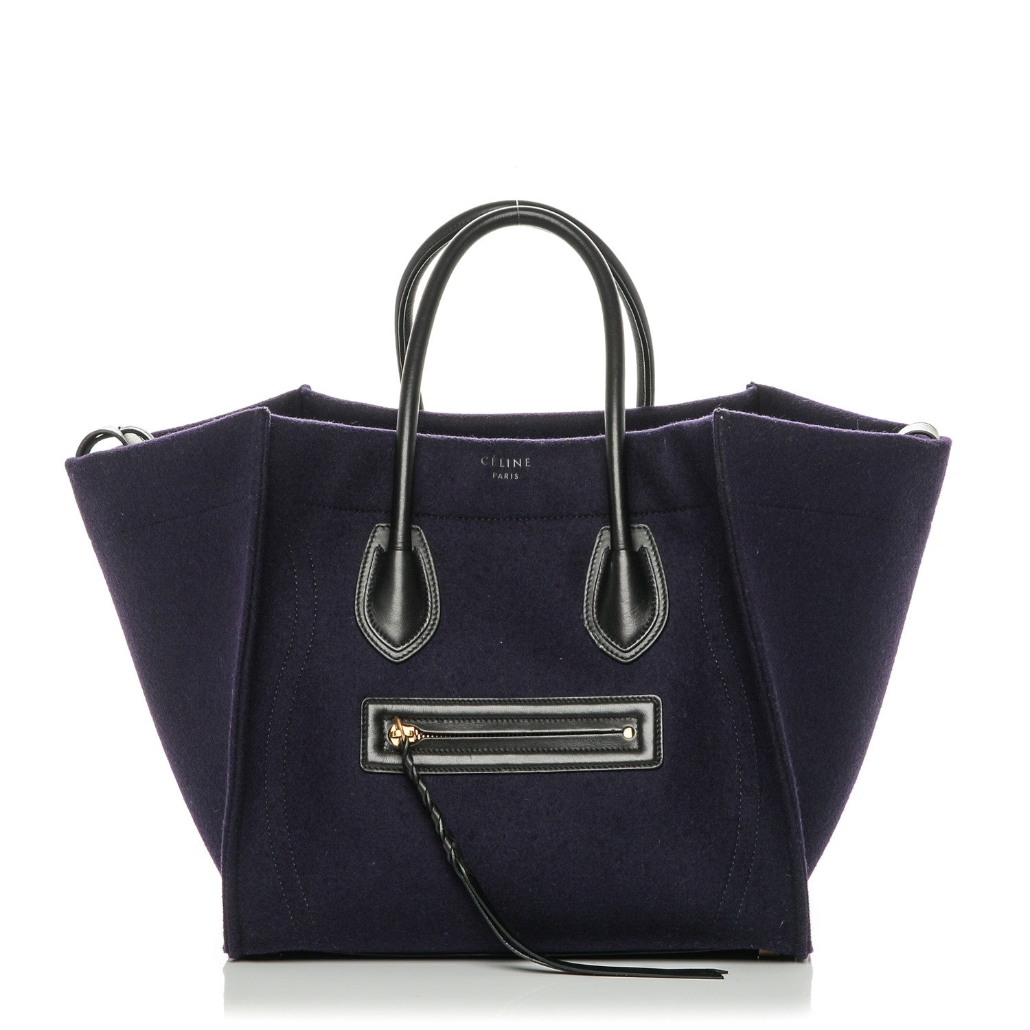 Celine Felt Medium Phantom Luggage Navy 1 of 7