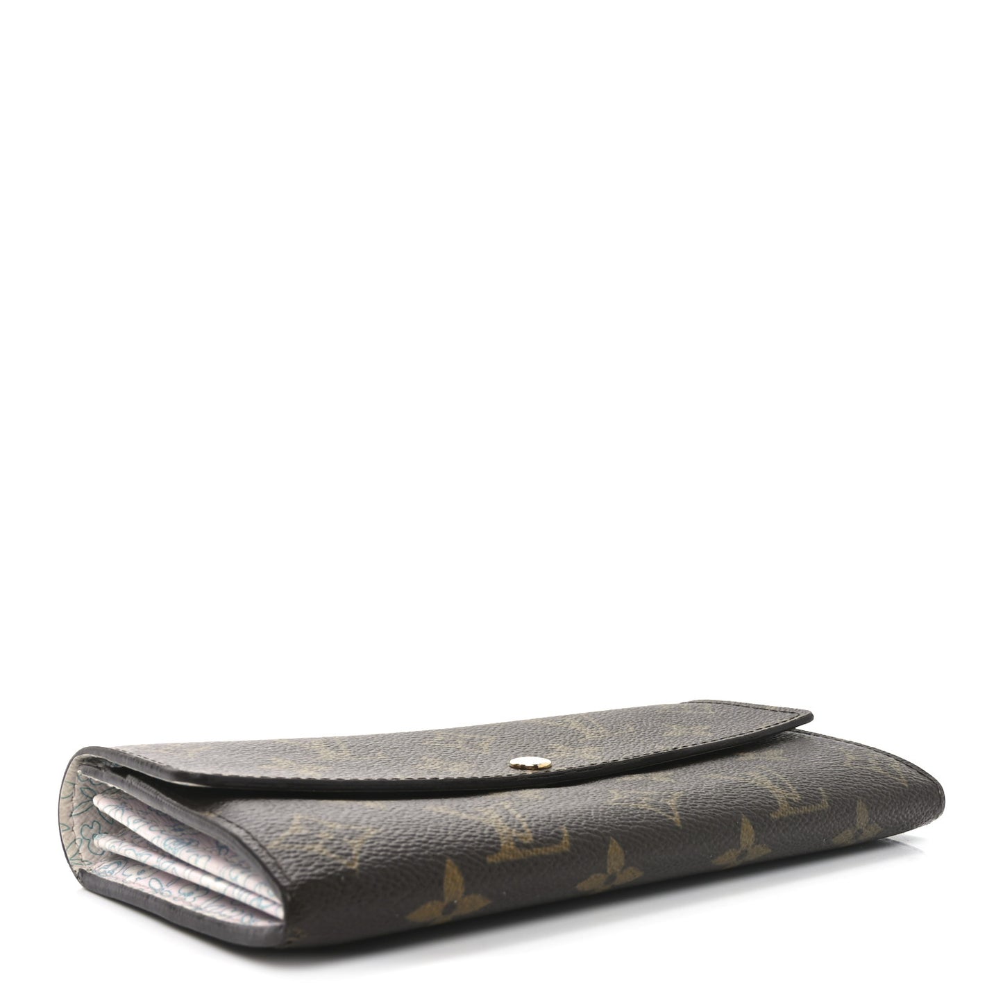 Monogram Fleuri Sarah Wallet Rose