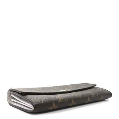 Louis Vuitton Monogram Fleuri Sarah Wallet Rose 4 of 6