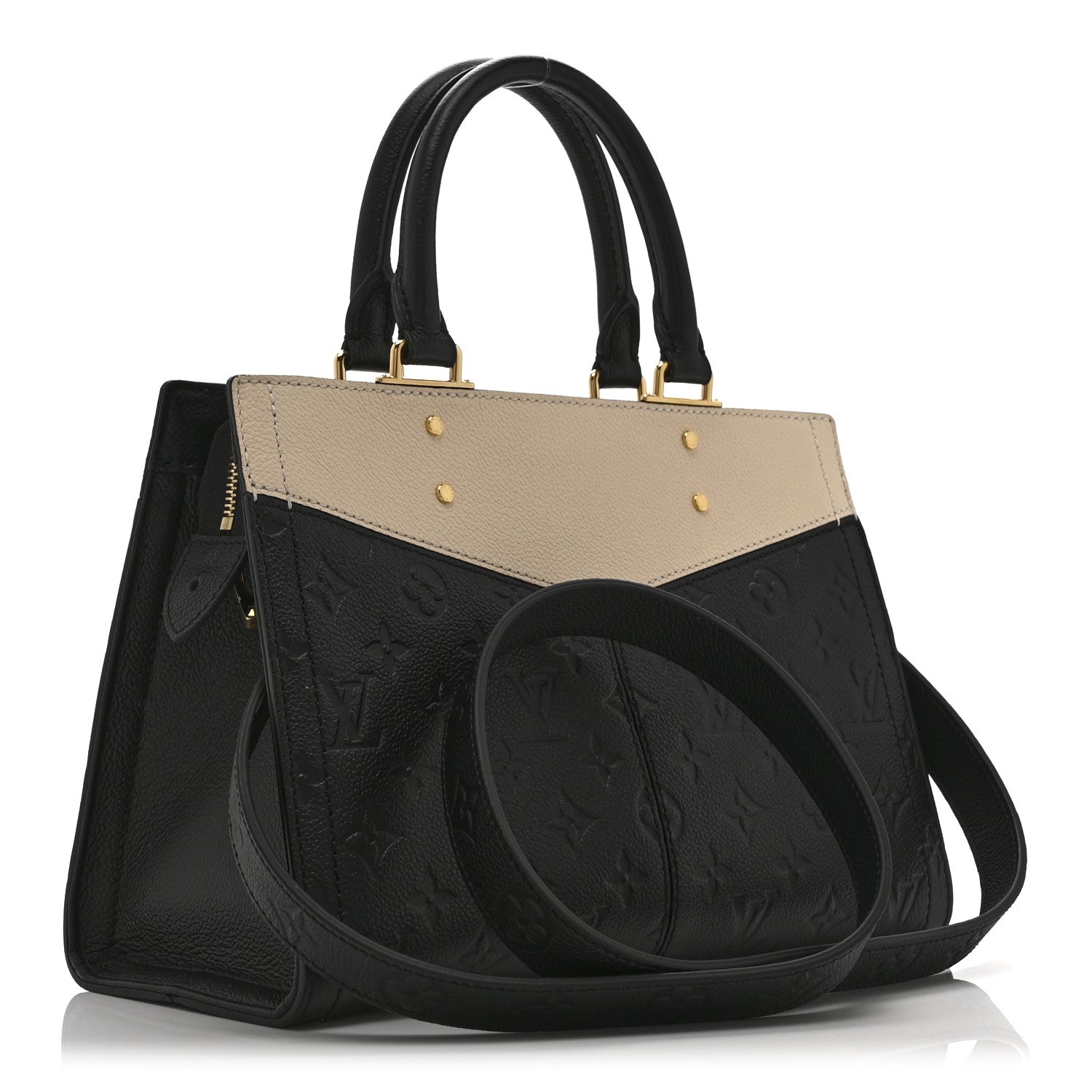 Louis Vuitton Empreinte Sully PM Black Creme 3 of 9