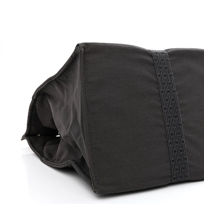 Hermes Canvas Herline Tote TGM Grey 9 of 10