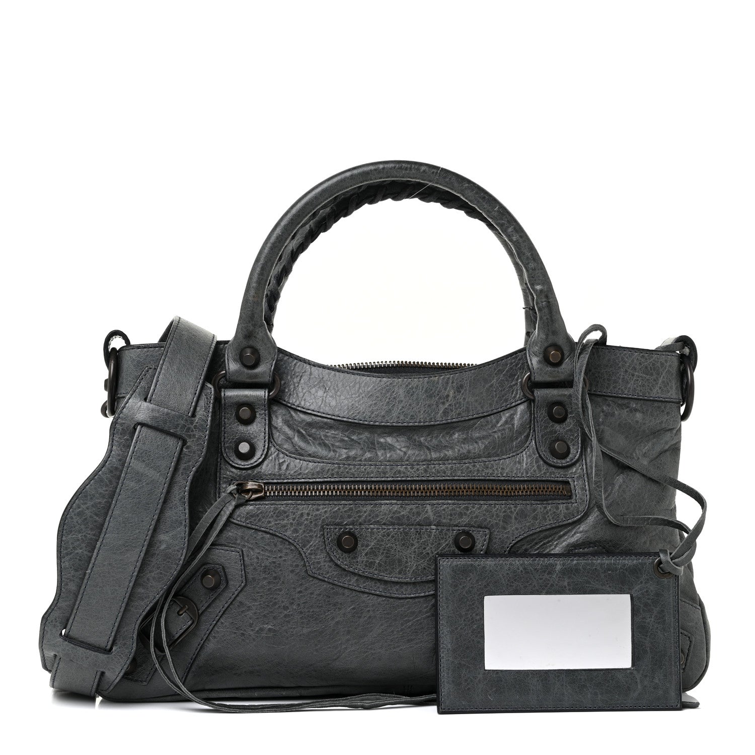 Balenciaga Agneau Classic Hardware First Anthracite 1 of 13