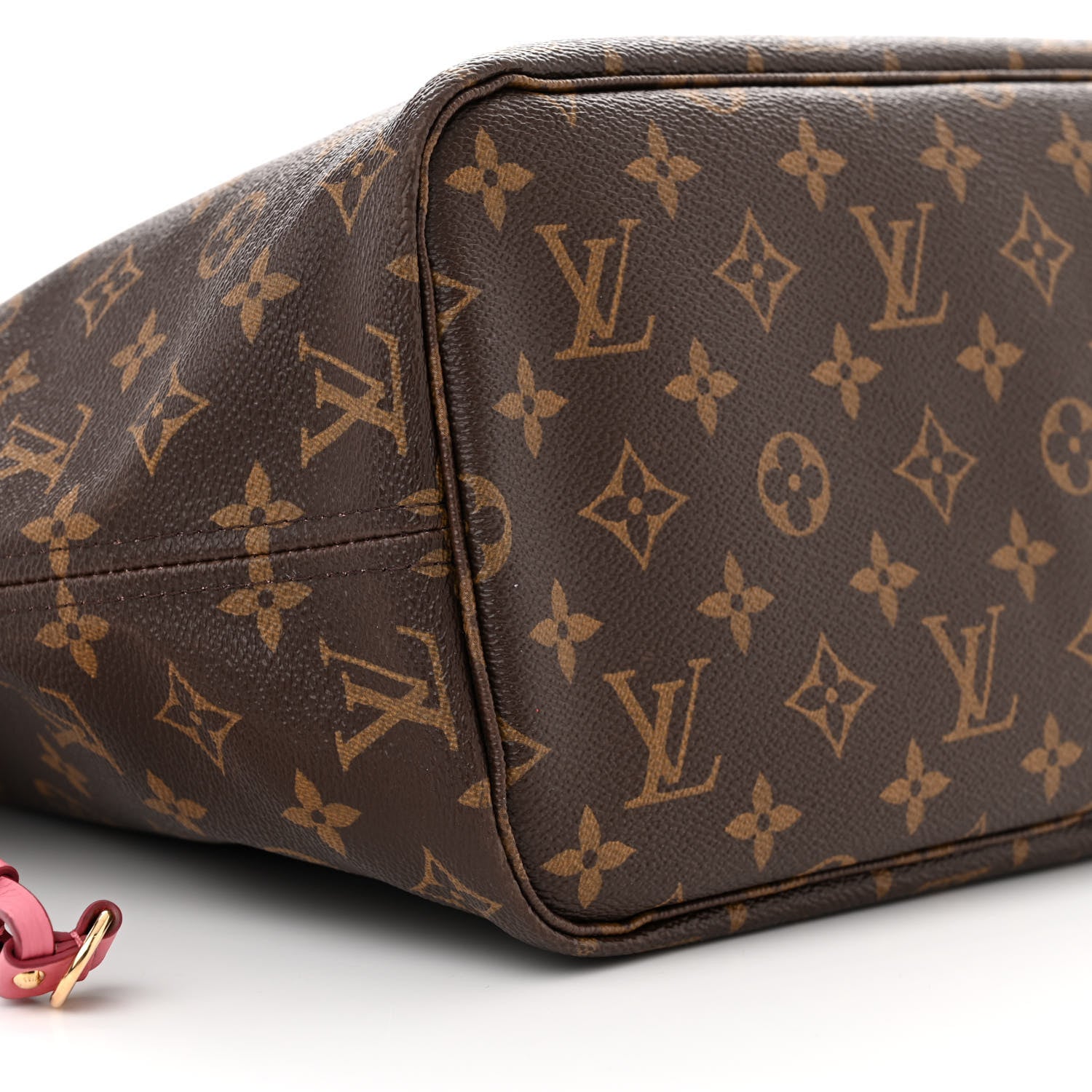 Louis Vuitton Monogram Articles de Voyage Ikat Neverfull MM Rose Velours 8 of 9