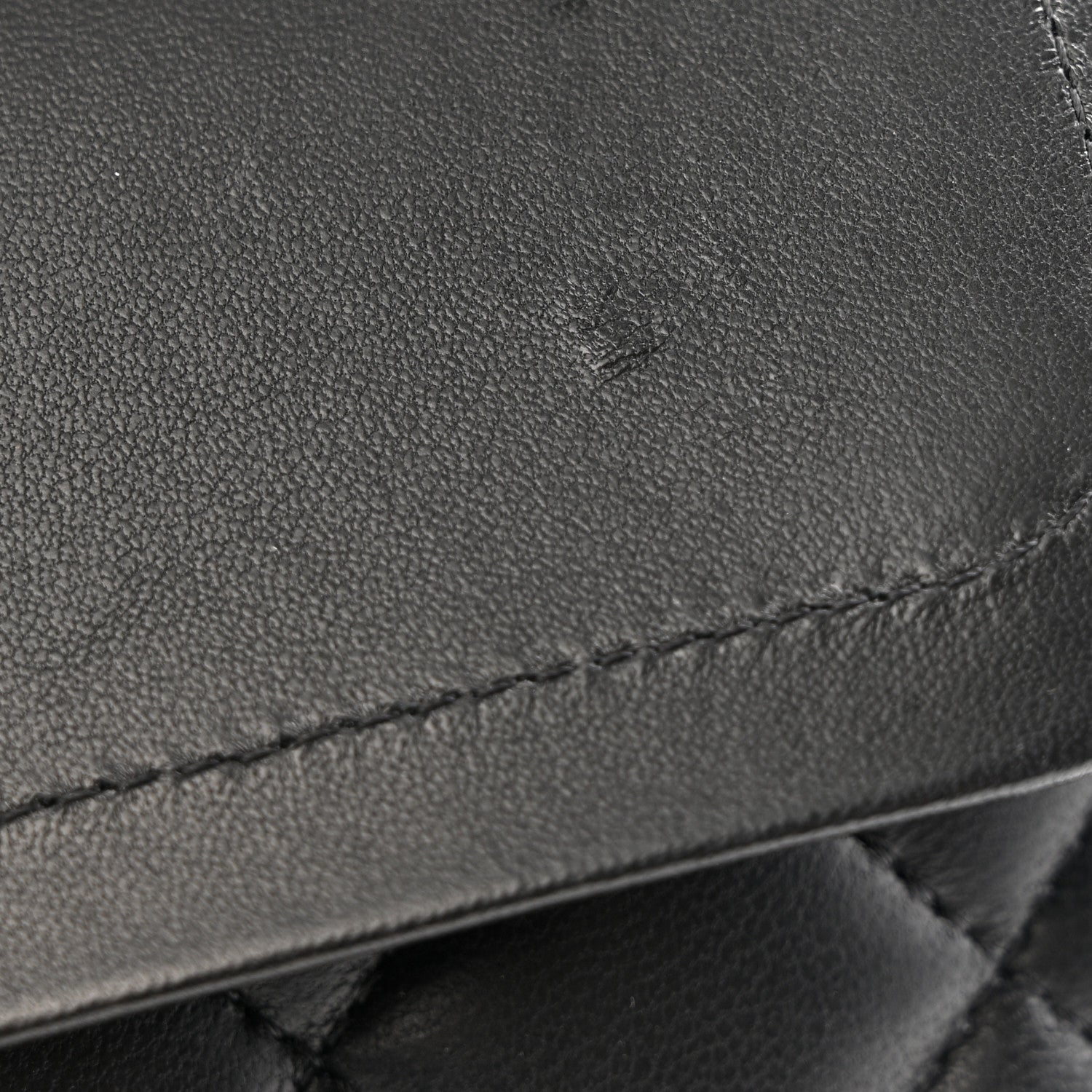 Chanel Lambskin Quilted Medium Double Flap Black 12 of 13
