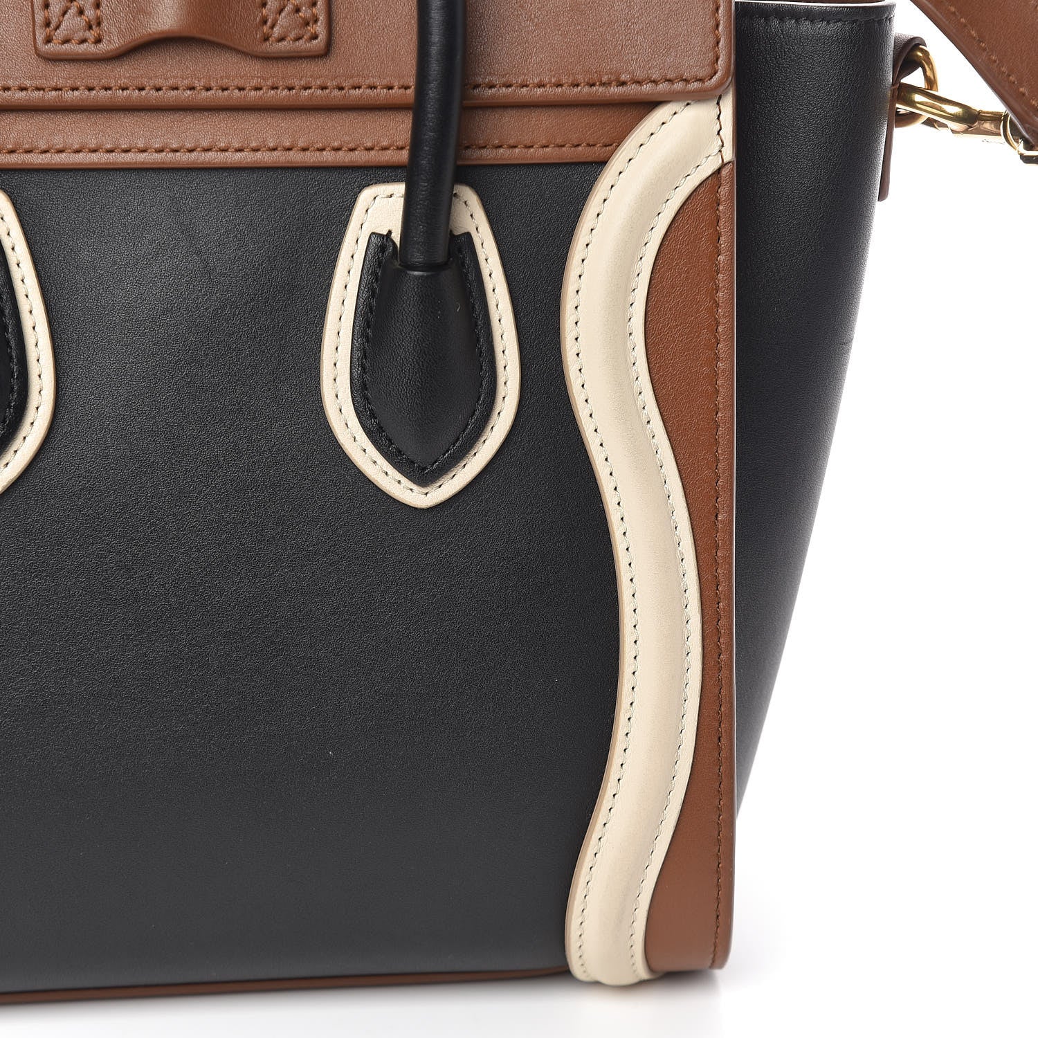 Celine Satin Calfskin Nano Tri-Color Luggage 11 of 15