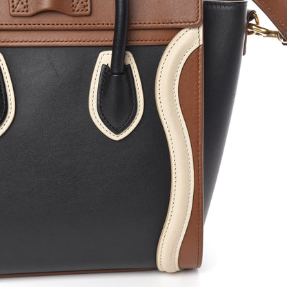 Celine Satin Calfskin Nano Tri-Color Luggage 11 of 15