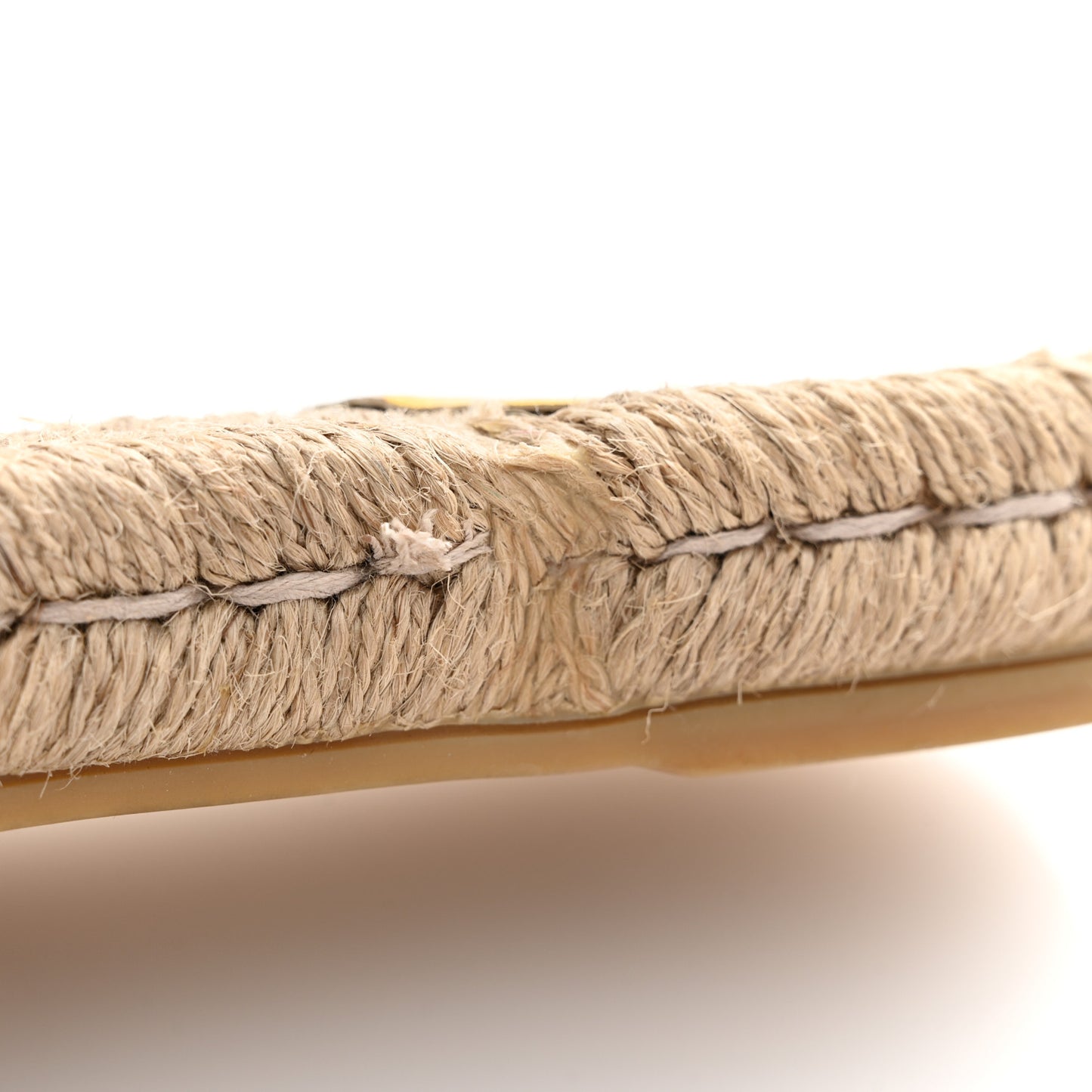 Metallic Nappa Matelasse GG Marmont Espadrille Slide Sandals 36.5 Oro