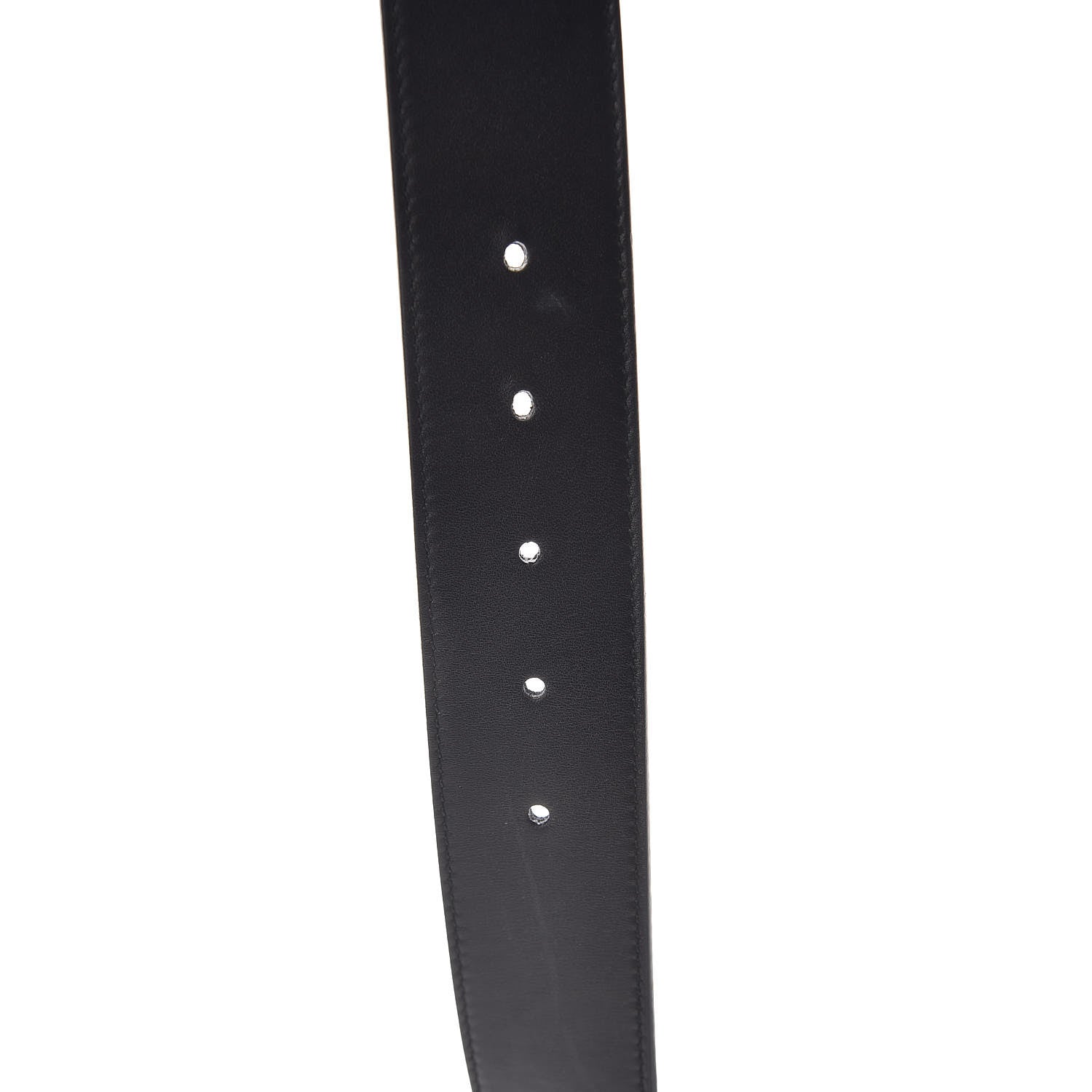 Gucci Calfskin Double G 40mm Belt 80 32 Black 5 of 7
