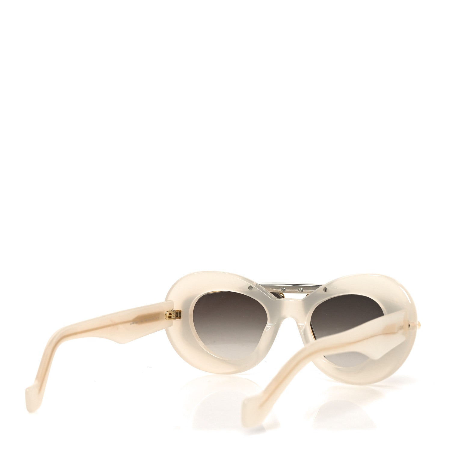 Loewe Acetate Wing Double Frame Sunglasses LW40120I Ivory 4 of 7
