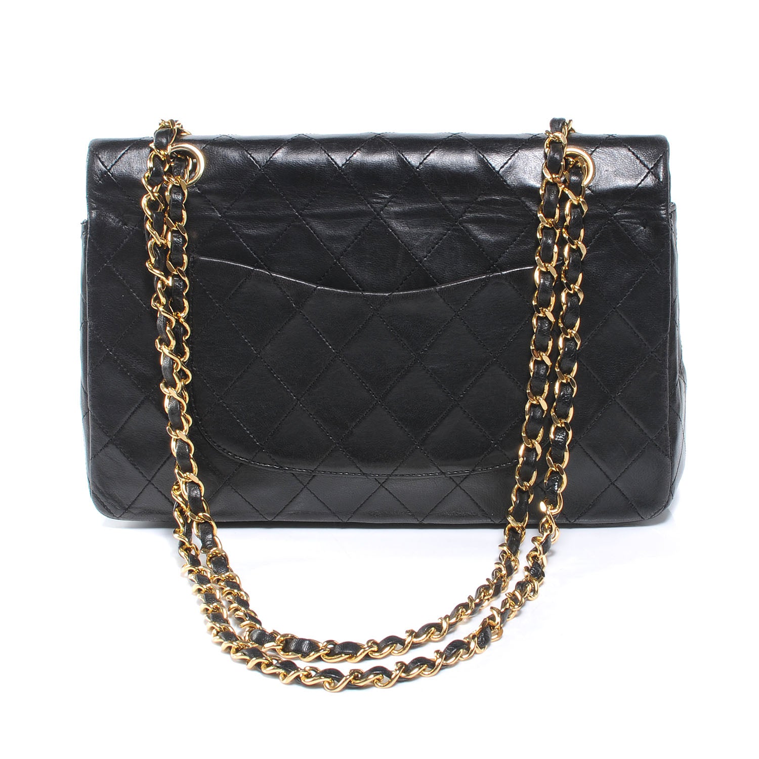Chanel Lambskin Medium Double Flap Black 3 of 7