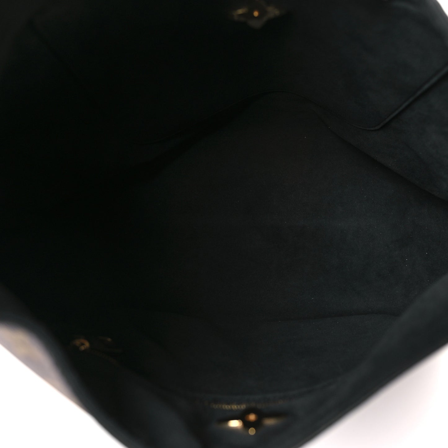 Monogram Flower Hobo Black