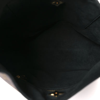 Louis Vuitton Monogram Flower Hobo Black 5 of 9