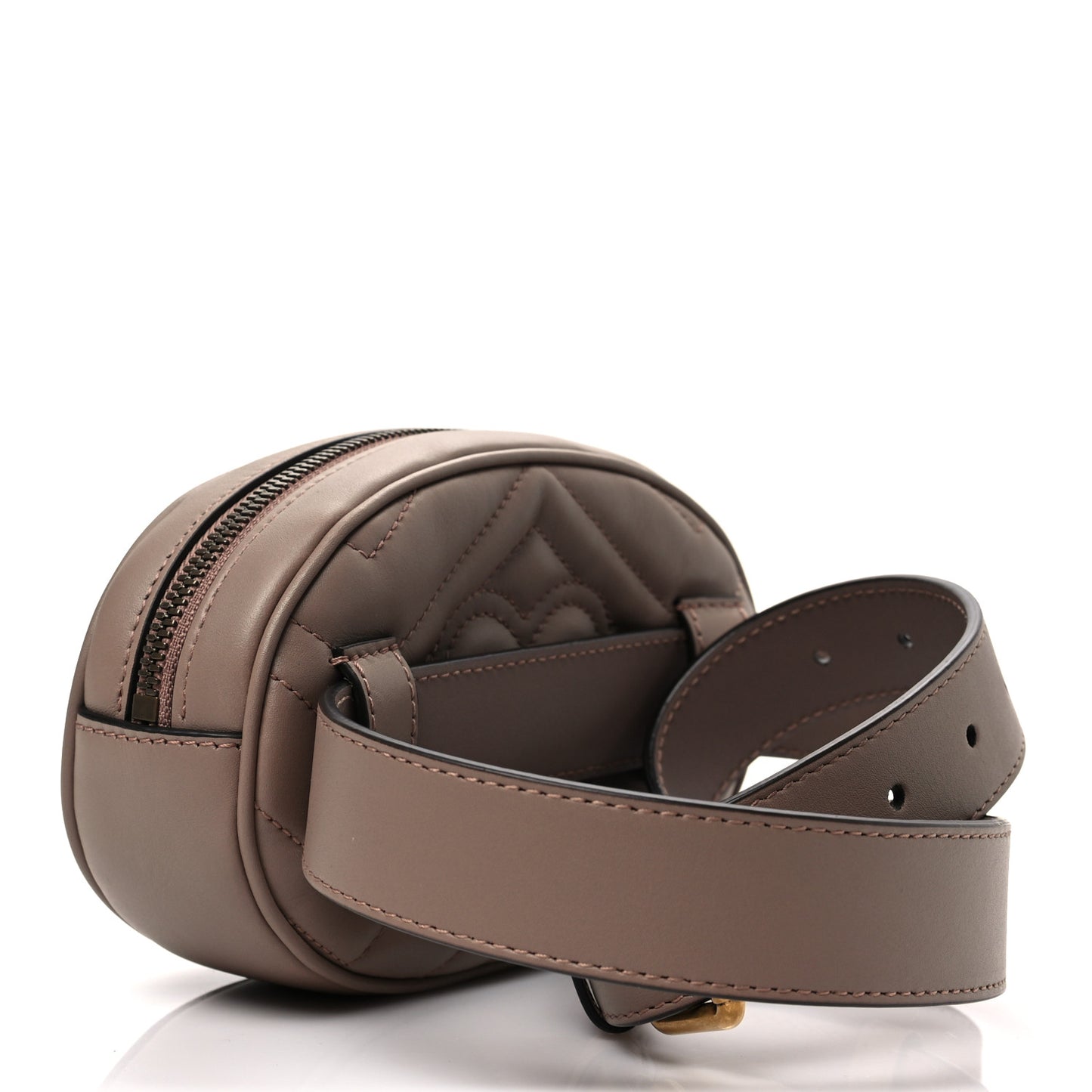 Calfskin Matelasse GG Marmont Belt Bag 85 34 Porcelain Rose