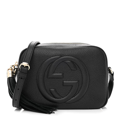 Gucci Pebbled Calfskin Small Soho Disco Bag Black 1 of 10