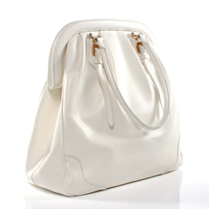 Prada Cinghiale Frame Bag White 3 of 7