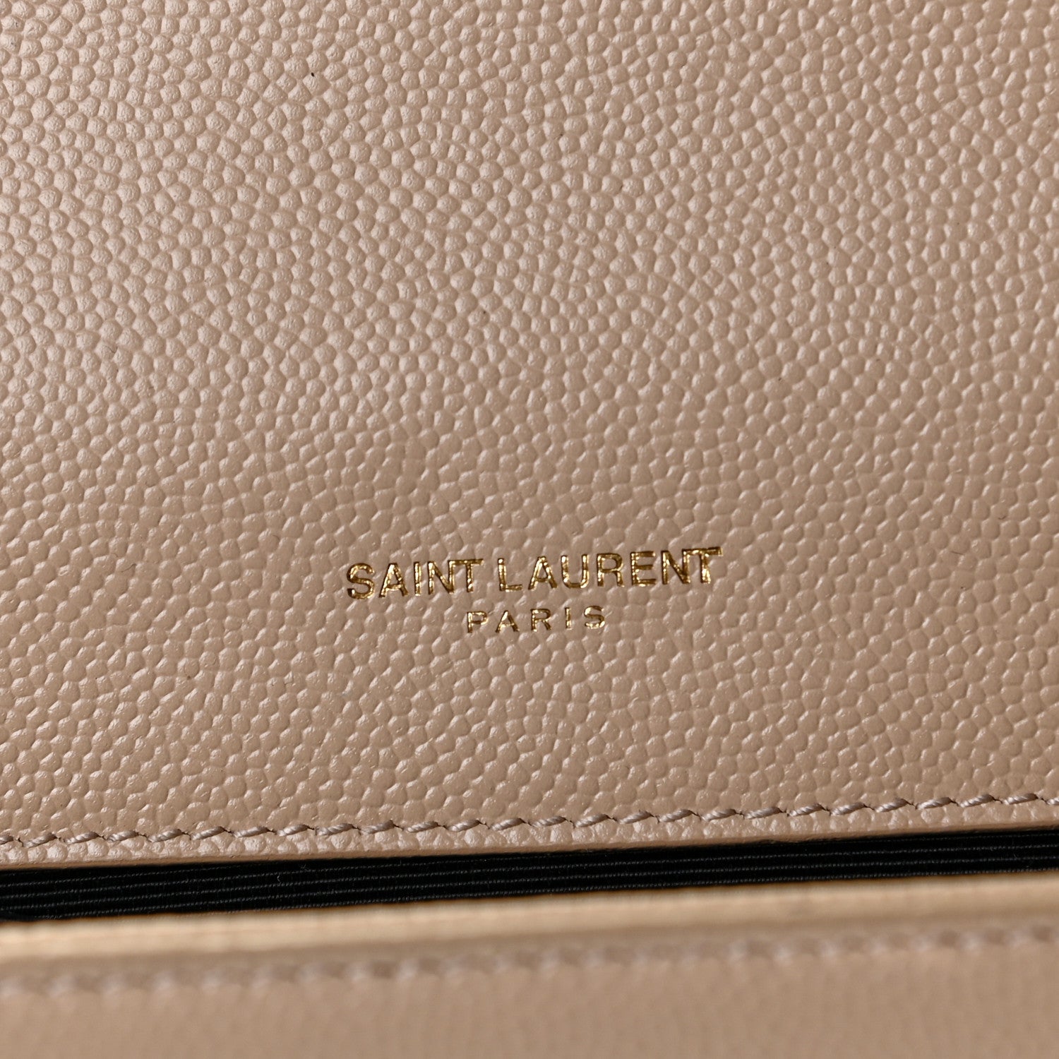 Saint Laurent Grain De Poudre Small Monogram Kate Satchel Nude Powder 7 of 7