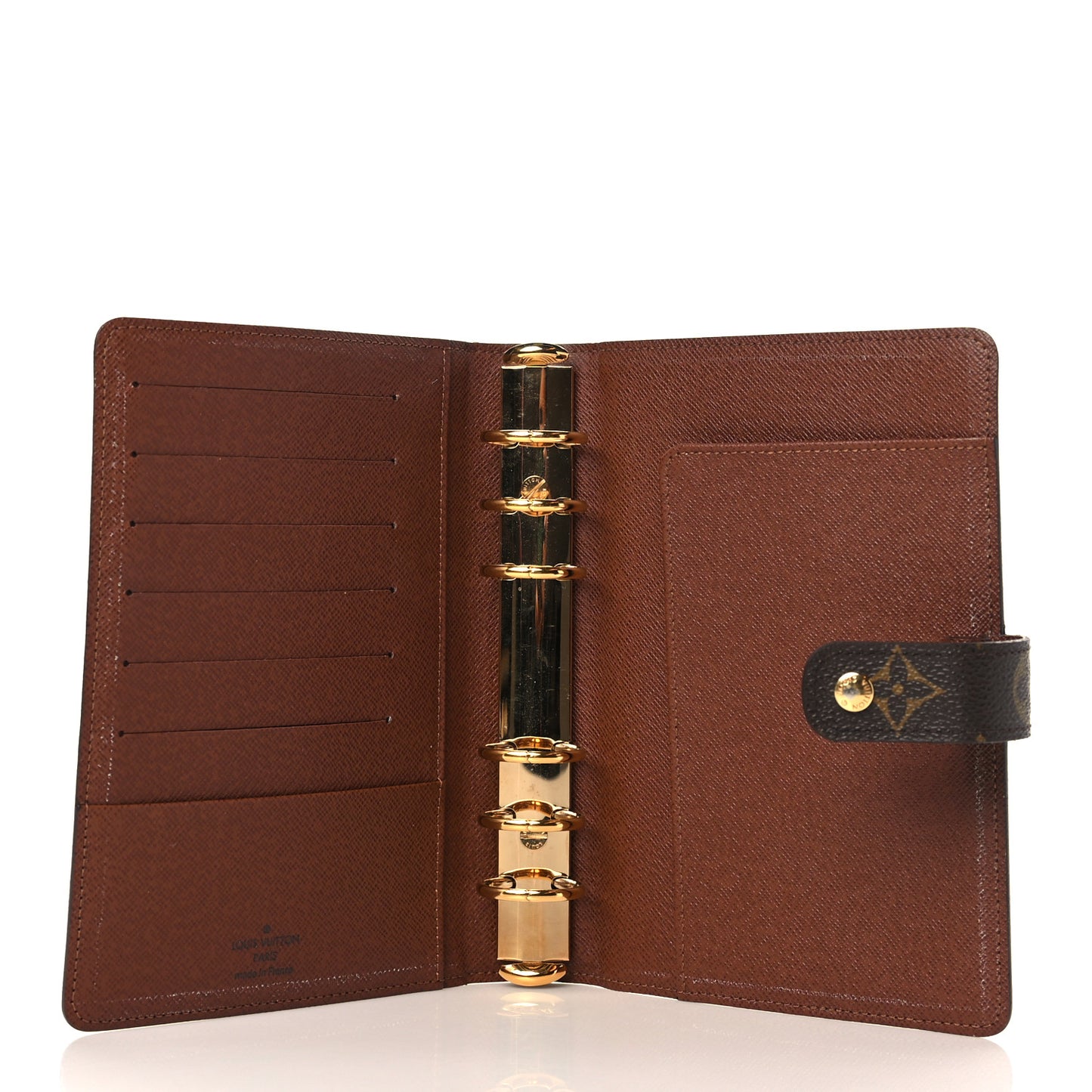 Monogram Medium Ring Agenda Cover